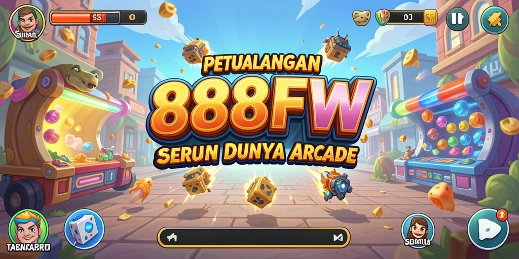 Screenshot menunjukkan gameplay mengasyikkan dari 888FW dalam genre Arcade.