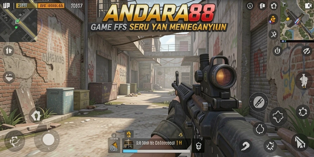 Gameplay mendebarkan ANDARA88 dengan grafik dan aksi intens.