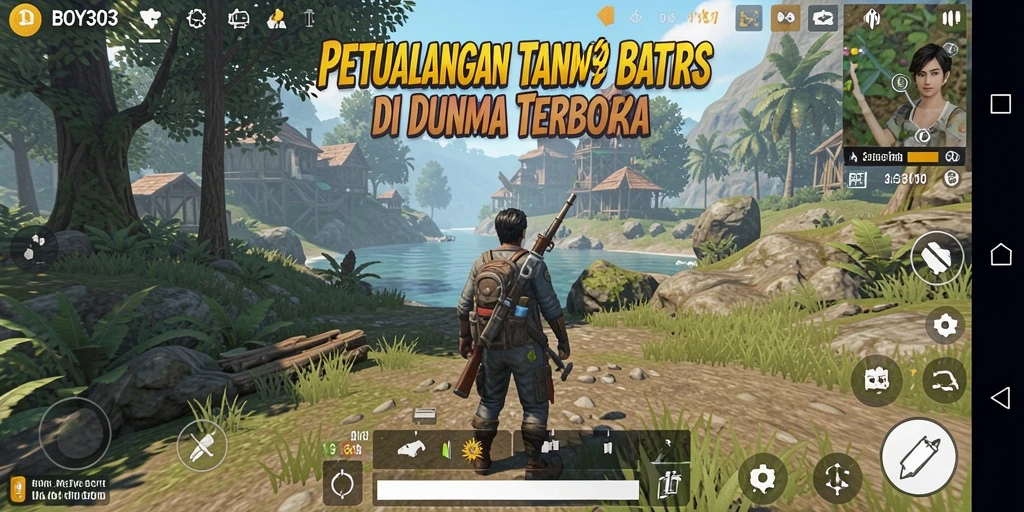 Tampilan gameplay BOY303 yang menakjubkan dalam dunia terbuka.