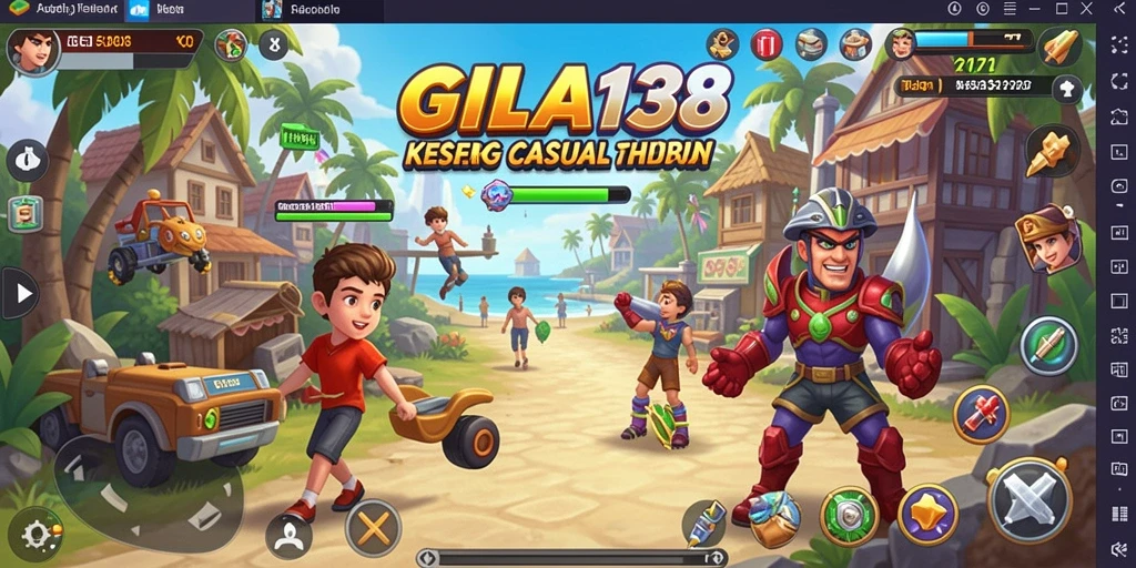 Tampilan gameplay GILA138 yang menyenangkan dan mendebarkan.