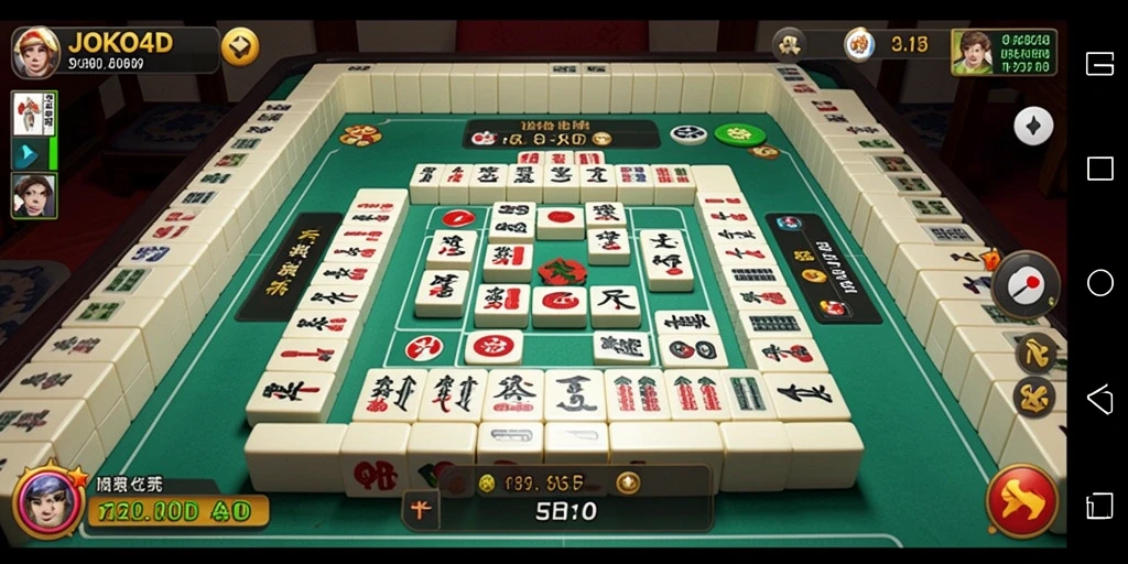 Screenshot JOKO4D menampilkan gameplay Mahjong yang menantang.