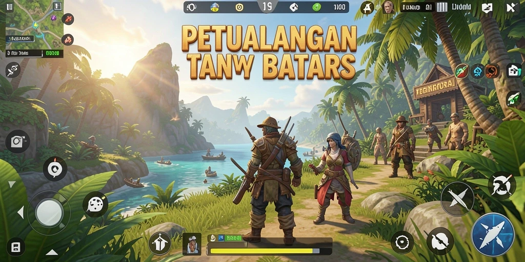Tampilan gameplay JUARAGO yang mengesankan dan penuh petualangan.