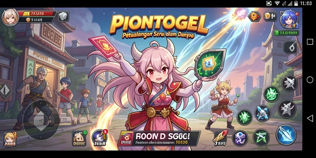 Gameplay mengasyikkan dari PIONTOGEL menampilkan petualangan anime yang mendebarkan.