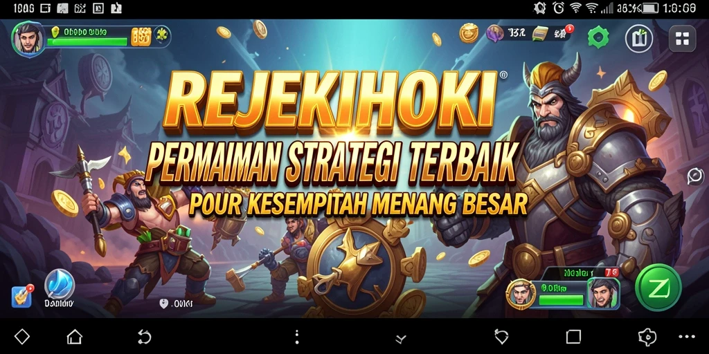 Gameplay strategis yang mendebarkan dalam REJEKIHOKI.