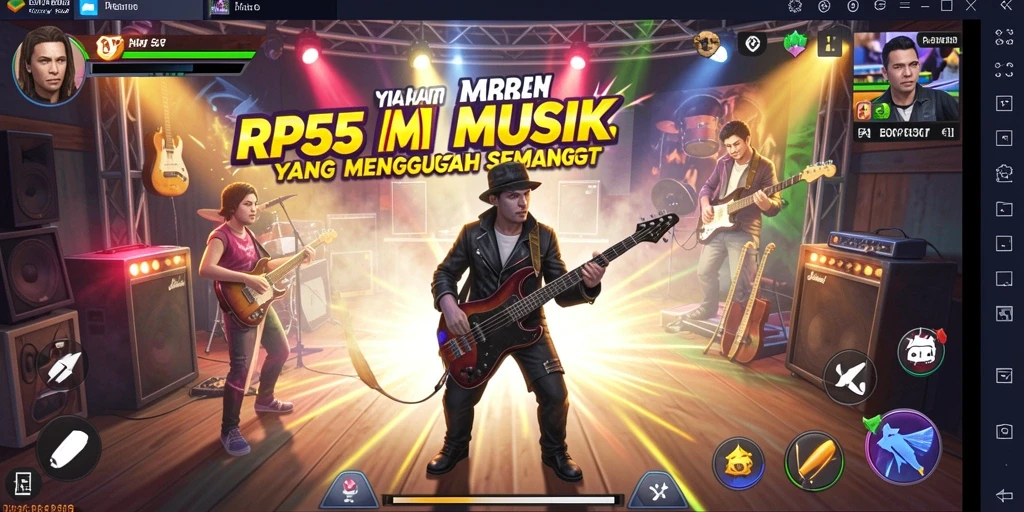 Tangkapan layar menunjukkan gameplay menarik dari RP55.